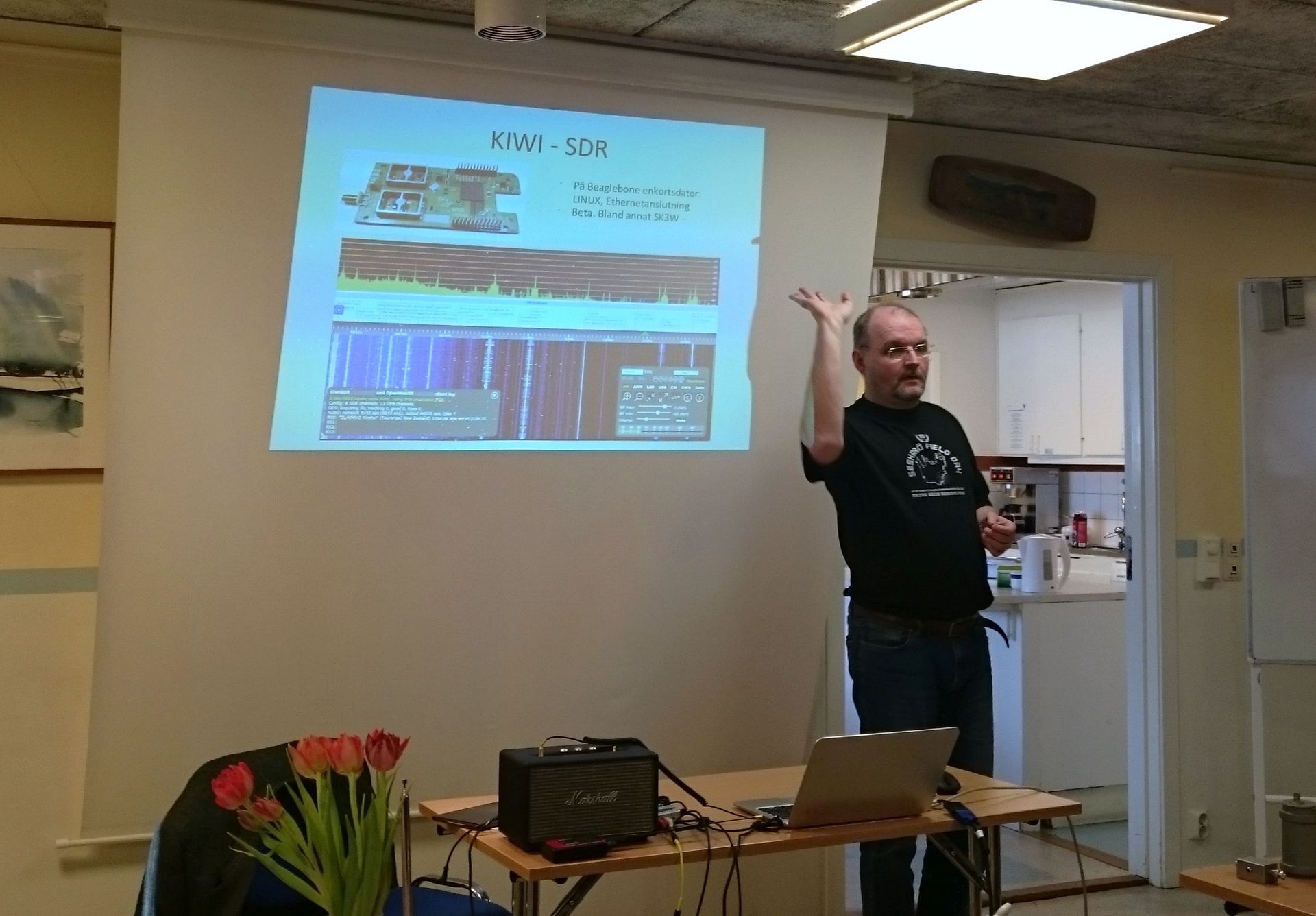 Tilman Thulesius presents different SDR receivers