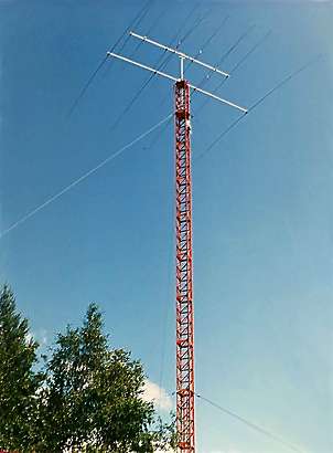 SK2AU antenna tower