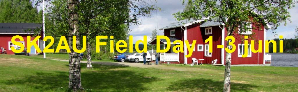 SK2AU Field Day in Båtfors