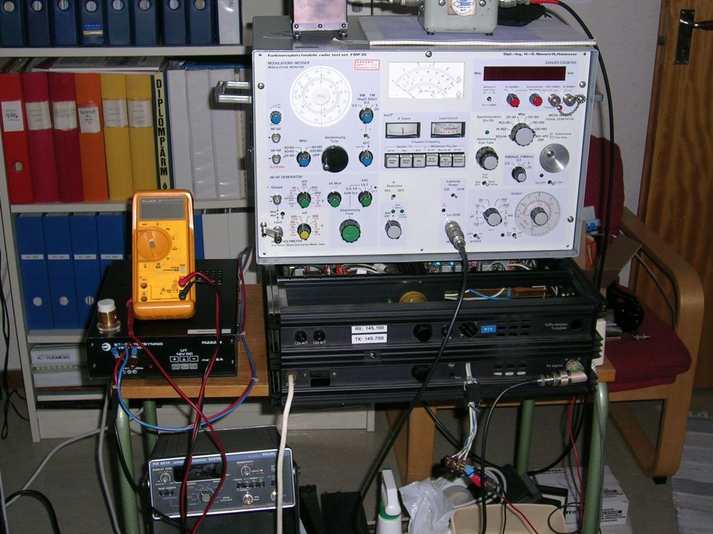 Picture R4-repeater under test