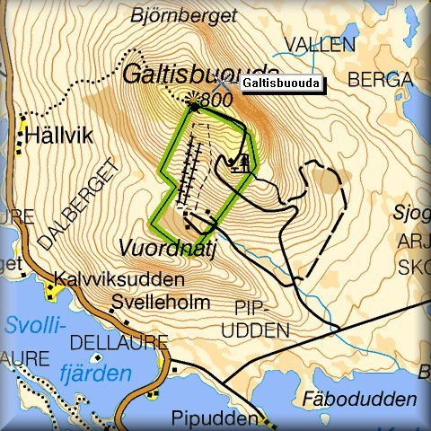 Map Galtispouda
